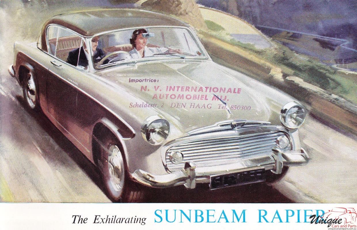 1952 Sunbeam Rapier Brochure
